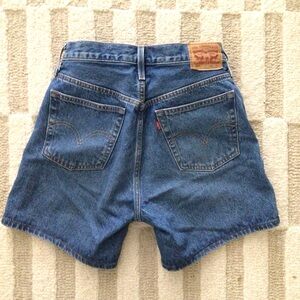 {Levi’s} 501 High Rise Denim Shorts